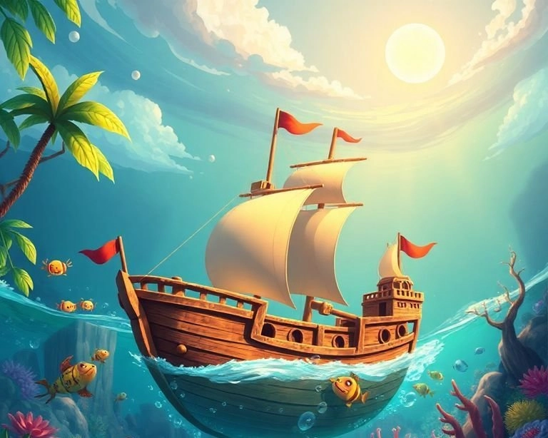 Gizemli Ada ve Kaybolmuş Gemi Masalı Gizemli Ada ve Kaybolmuş Gemi Masalı