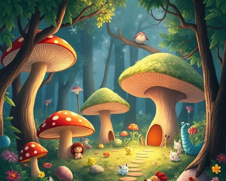 Gizemli Orman ve Kayıp Dünya Masalı