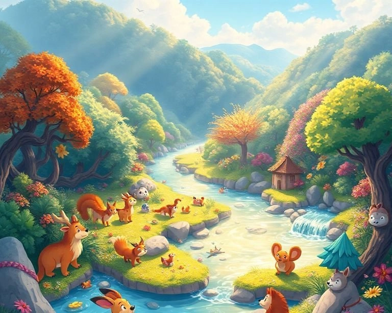 Gökkuşağı Nehrinin Ötesinde Masalı