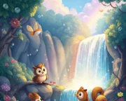 Gökkuşağı Şelalesi ve Renkli Macera Masalı G kku