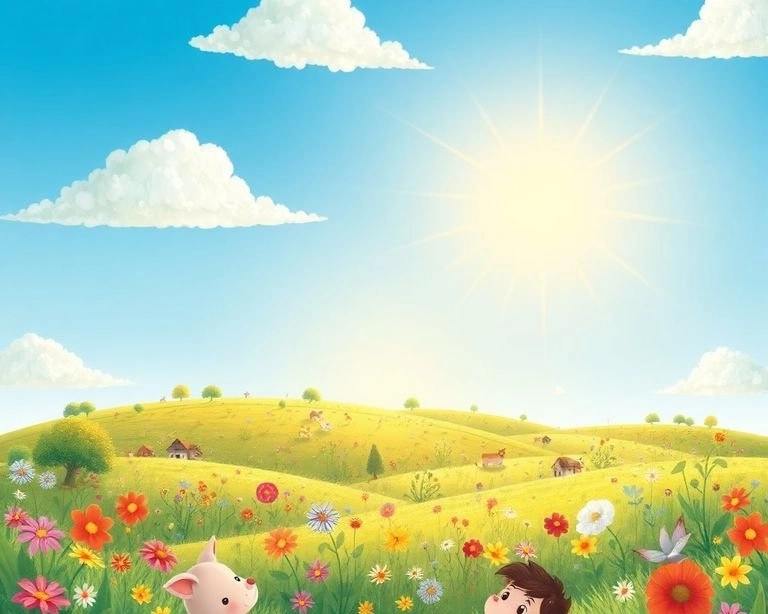 Gökkuşağının Altındaki Tarla Masalı