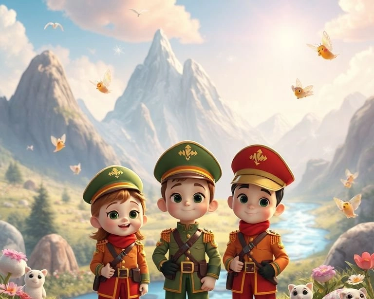 Gölge Askerlerin Sihirli Dünyası Masalı Gölge Askerlerin Sihirli Dünyası Masalı