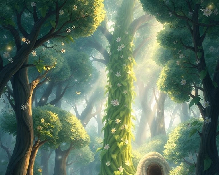 Gölge Ormanı: Sihirli Fasulye Rüyası Masalı