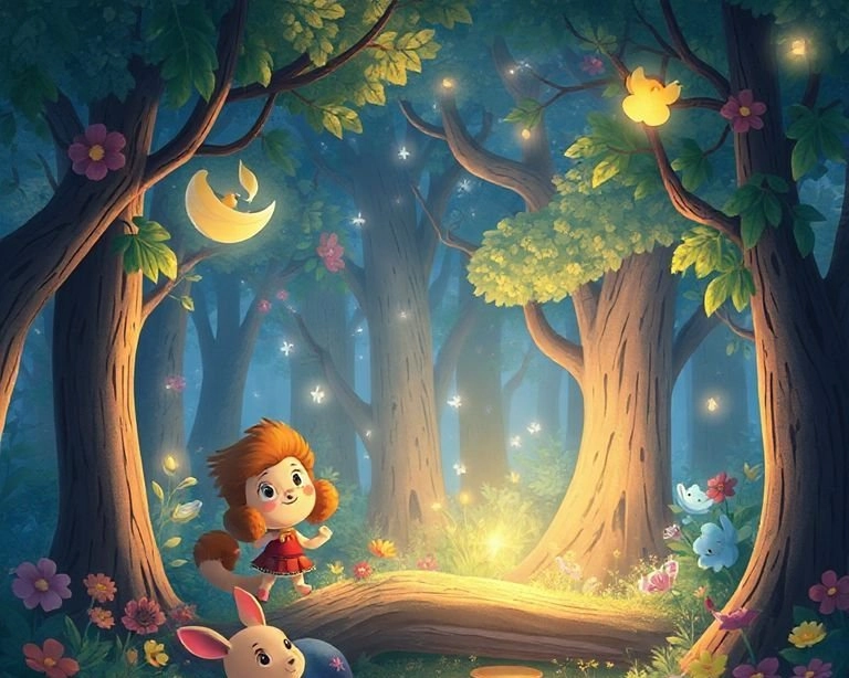 Gölge Oyunu: Büyülü Ormanın Hikayesi Masalı Gölge Oyunu: Büyülü Ormanın Hikayesi Masalı