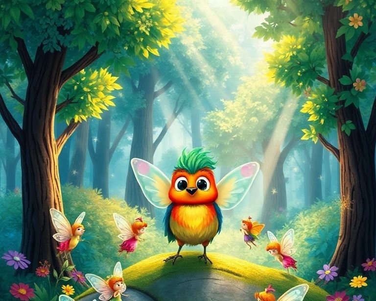 Guguk ve Peri Dostları Masalı