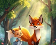 Gururlu Tilki ve Alçakgönüllü Tavşan Masalı Gururlu Tilki