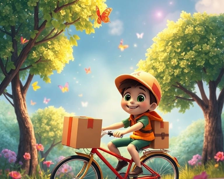 Hızlı Kurye ve Kayıp Paket Masalı Hızlı Kurye ve Kayıp Paket Masalı