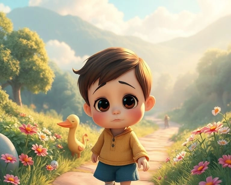 Hüzünlü Keçi ve Umut Dolu Yolculuk Masalı Hüzünlü Keçi ve Umut Dolu Yolculuk Masalı