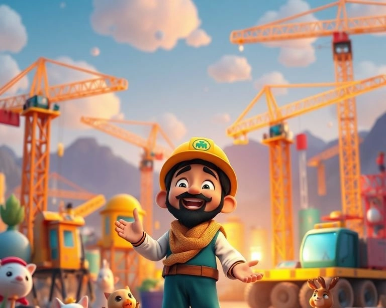 İnşaatın Kahramanı: Bir İnşaat İşçisinin Serüveni Masalı