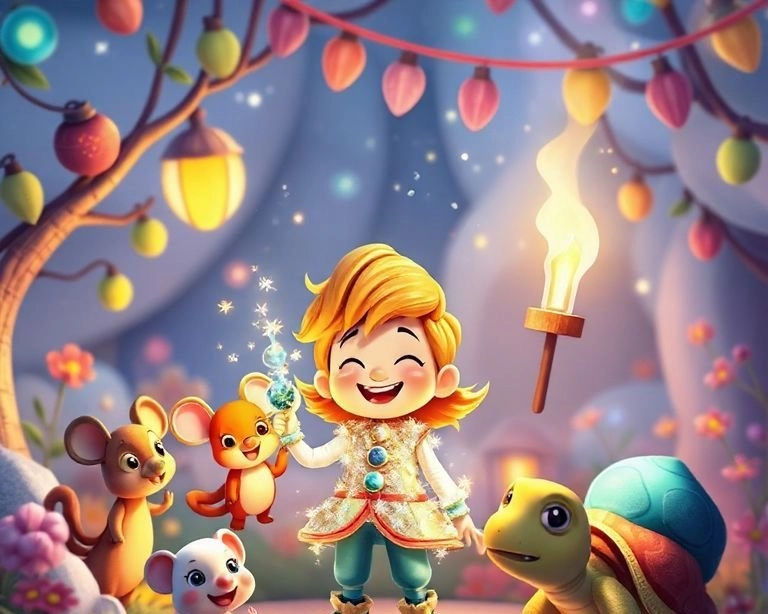 İşçi ve Minik Yardımcılarının Macerası Masalı