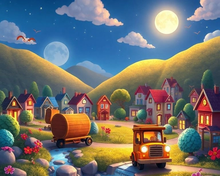 Kamyon Şoförünün Rüyası Masalı Kamyon Şoförünün Rüyası Masalı