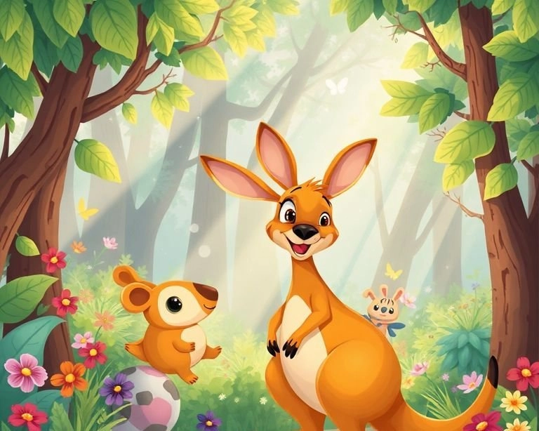 Kanguru'nun Şaşırtıcı Serüveni Masalı