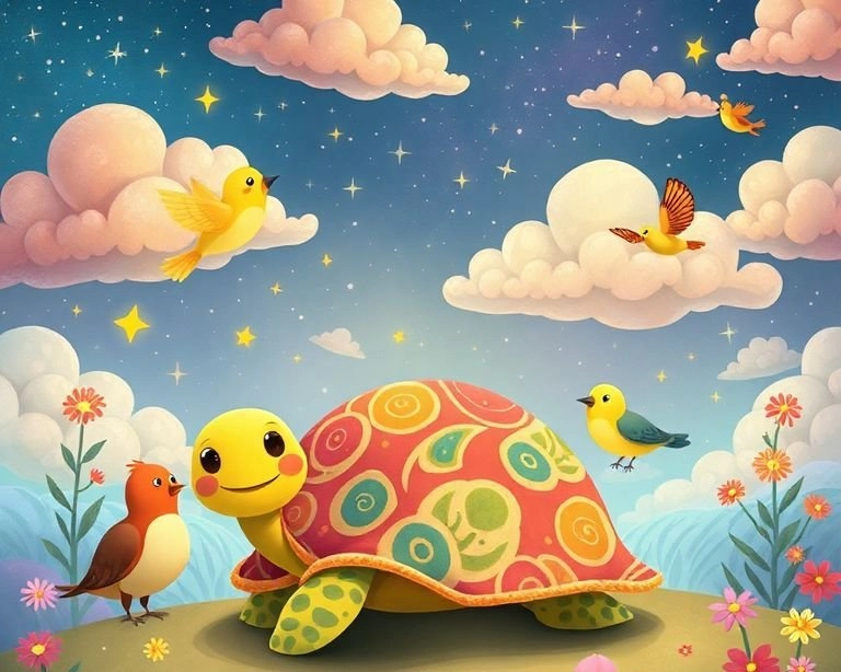 Kaplumbağa'nın Uçan Rüyası Masalı