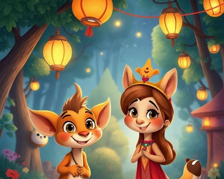 Karagöz ve Hacivat'ın Macerası Masalı Karagöz ve Hacivat'ın Macerası Masalı