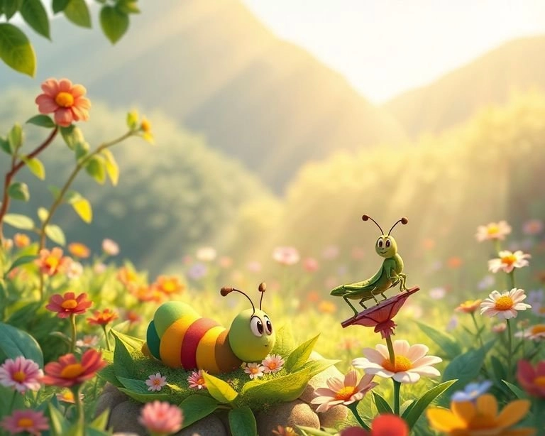 Karınca ve Çekirgenin Masalı Karınca ve Çekirgenin Masalı