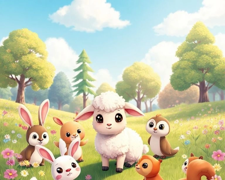 Kayıp Kuzu ve Allah'a Güvenmek Masalı Kayıp Kuzu ve Allah'a Güvenmek Masalı