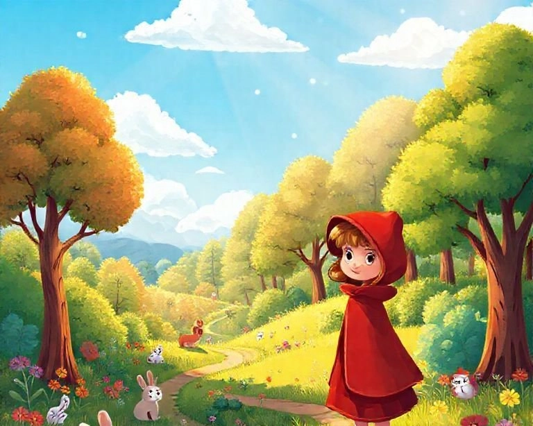 Kayıp Yolculuk: Kırmızı Başlıklı Kız Masalı Kayıp Yolculuk: Kırmızı Başlıklı Kız Masalı