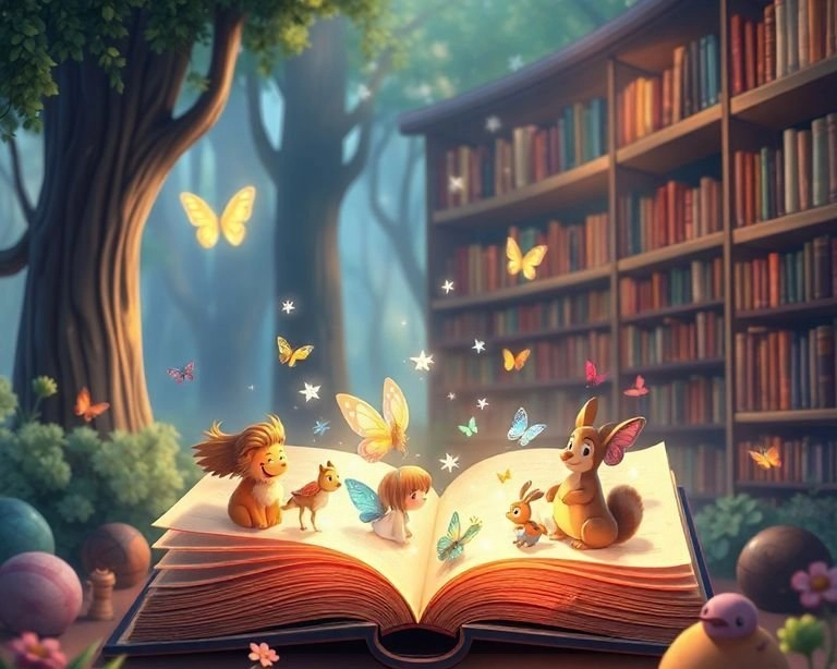 Kitapların Gizemli Dünyası Masalı