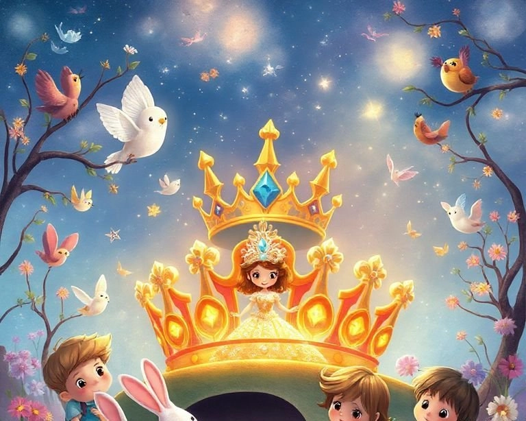 Kraliçenin Işıltılı Tacı Masalı Kraliçenin Işıltılı Tacı Masalı