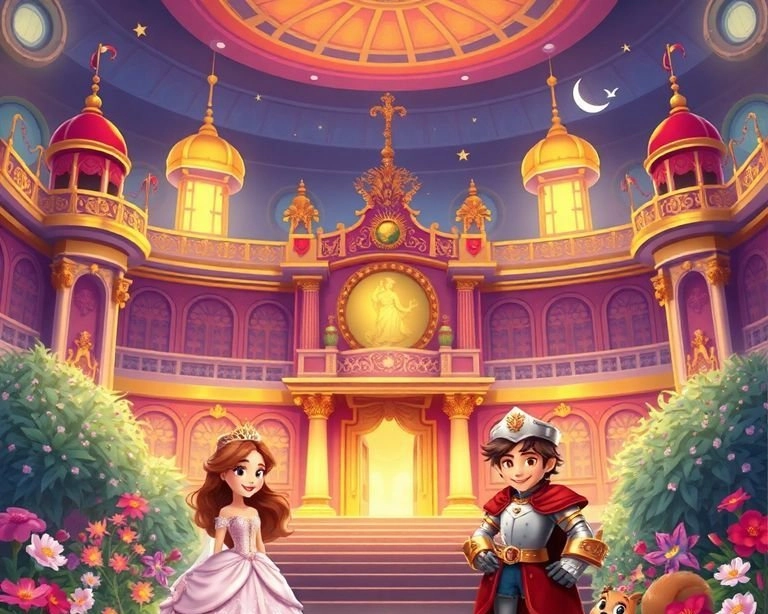 Kraliyet Sarayında Bir Gün Masalı Kraliyet Sarayında Bir Gün Masalı