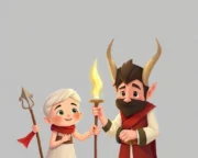 Kristoff ve Sven'in Karlar Ülkesi Yolculuğu Masalı Kristoff ve
