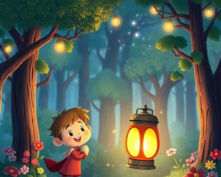 Küçük Çöpçü ve Büyülü Fener Masalı Küçük Çöpçü ve Büyülü Fener Masalı