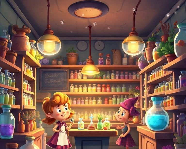 Küçük Eczacının Büyük Macerası Masalı Küçük Eczacının Büyük Macerası Masalı