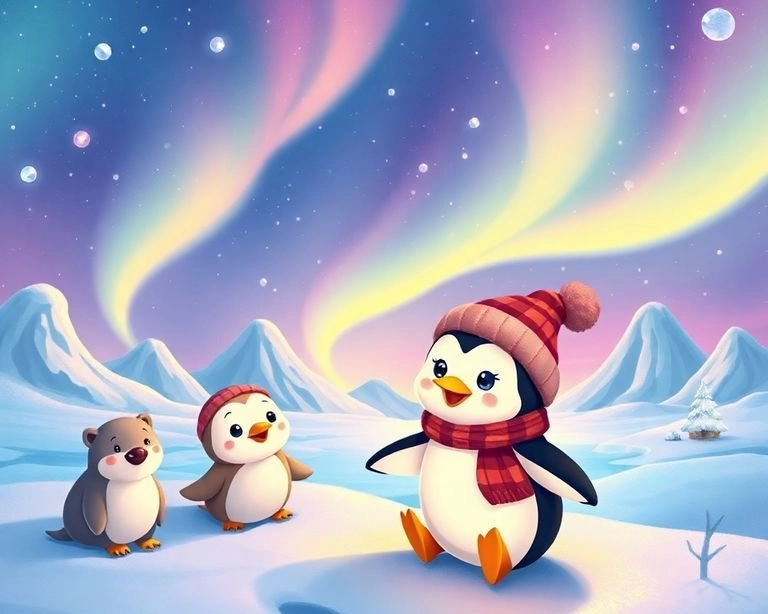 Küçük Penguenin Büyük Macerası Masalı Küçük Penguenin Büyük Macerası Masalı