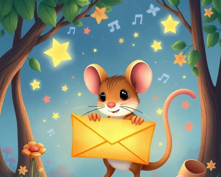 Kurye Fare ve Sihirli Mektup Masalı