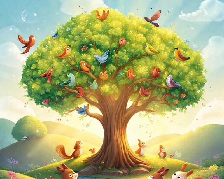 Kuşların Şarkısı: Masal Ağacı'nın Melodisi