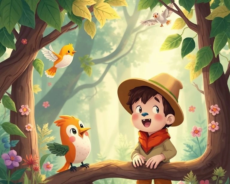 Kuşların Şarkısı: Ormancının Macerası Masalı Kuşların Şarkısı: Ormancının Macerası Masalı