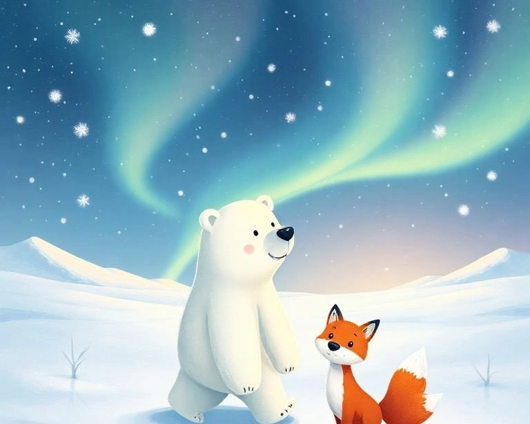 Kutup Ayısı ve Kuzeyin Gizemli Sırları Masalı Kutup Ayısı ve Kuzeyin Gizemli Sırları Masalı