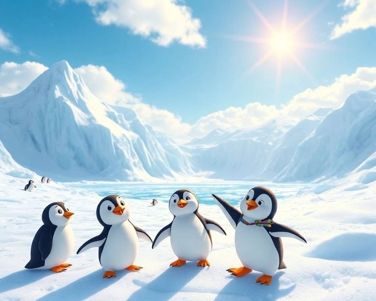 Kutup Macerası: Güney Kutbu Pengueni'nin Serüveni Masalı Kutup Macerası: Güney Kutbu Pengueni'nin Serüveni Masalı