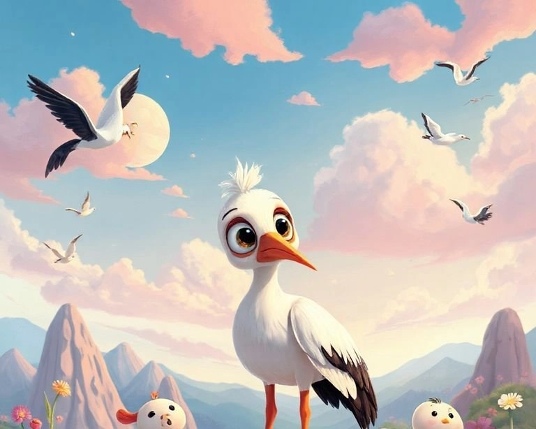 Leylek ve Zorlu Yolculuk Masalı