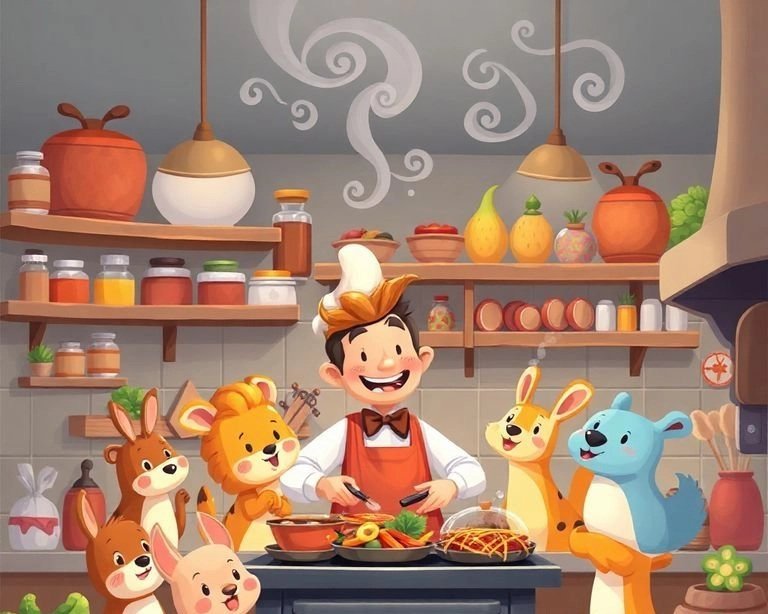 Lezzetli Macera: Garsonun Mutfağı Masalı Lezzetli Macera: Garsonun Mutfağı Masalı