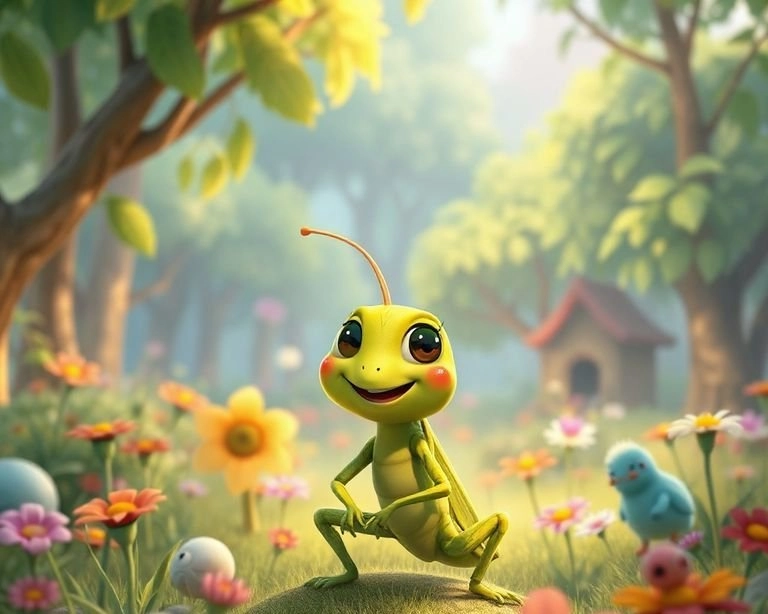 Macera Dolu Çekirge'nin Serüveni Masalı Macera Dolu Çekirge'nin Serüveni Masalı