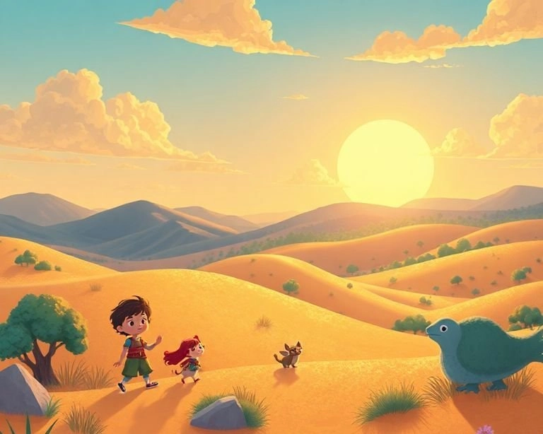 Macera Dolu Çöl Yolculuğu Masalı