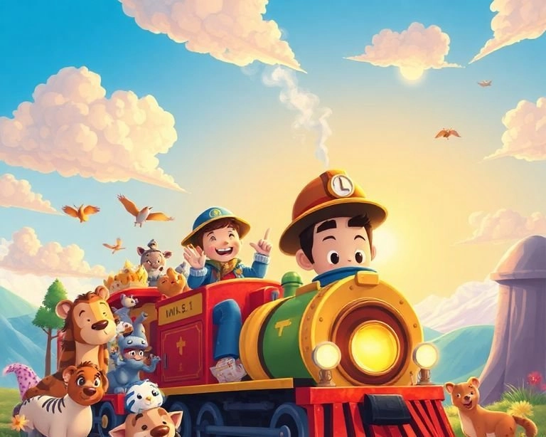 Makinistin İnanılmaz Macerası Masalı