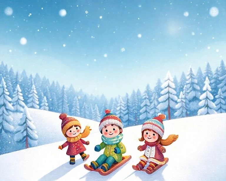 Masal Yoluyla Kızak Serüveni Masal Yoluyla Kızak Serüveni