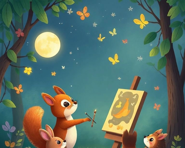 Minik Ayıcığın Ressam Macerası Masalı Minik Ayıcığın Ressam Macerası Masalı