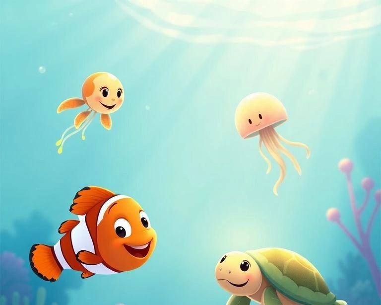 Nemo'nun Arkadaşları: Yüzgeç Yapımı Masalı Nemo'nun Arkadaşları: Yüzgeç Yapımı Masalı