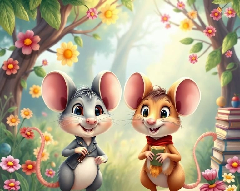 Öğretmen Fare ve Öğrenci Farelerin Macerası Masalı Öğretmen Fare ve Öğrenci Farelerin Macerası Masalı