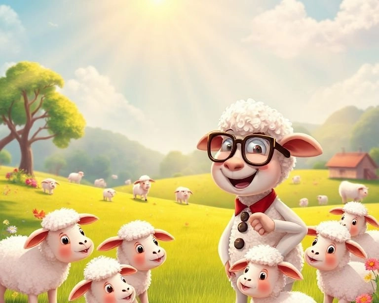 Öğretmen Koyun ve Öğrenci Kuzuların Masalı Öğretmen Koyun ve Öğrenci Kuzuların Masalı