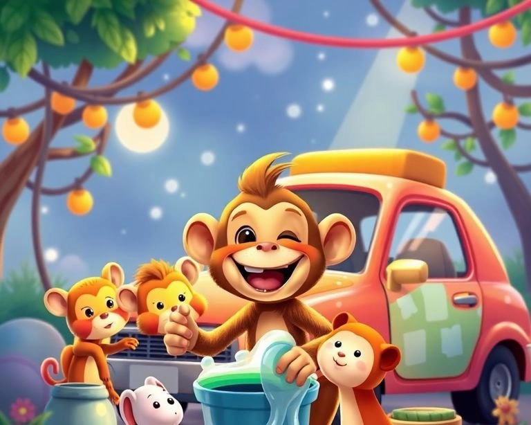 Oto Yıkamacı Kuşu ve Tembellikten Kurtuluş Masalı Oto Yıkamacı Kuşu ve Tembellikten Kurtuluş Masalı