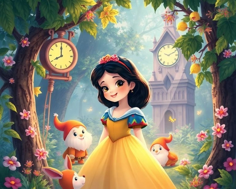 Pamuk Prenses ve Zamanın Sırrı Masalı Pamuk Prenses ve Zamanın Sırrı Masalı