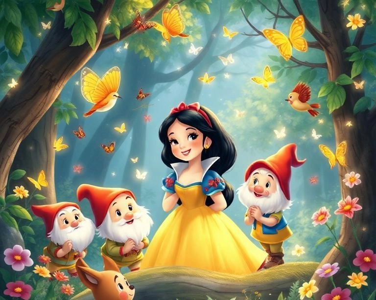 Pamuk Prensesin Dostları Masalı Pamuk Prensesin Dostları Masalı