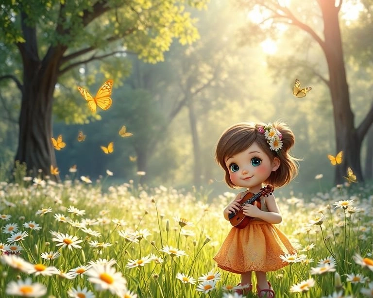 Papatyaların Kemanı Masalı Papatyaların Kemanı Masalı