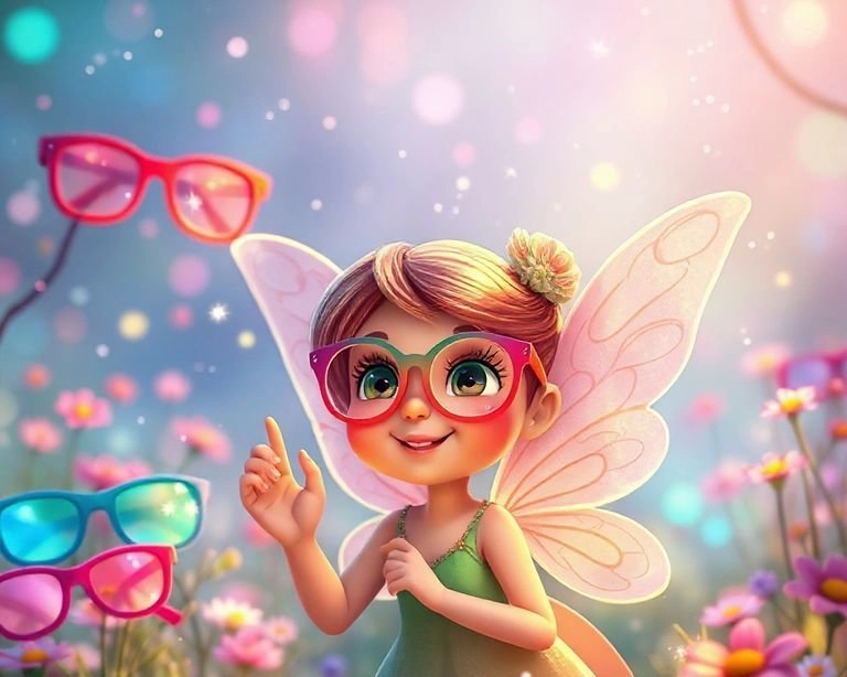 Peri Gözlükçü ve Renkli Dünya Masalı