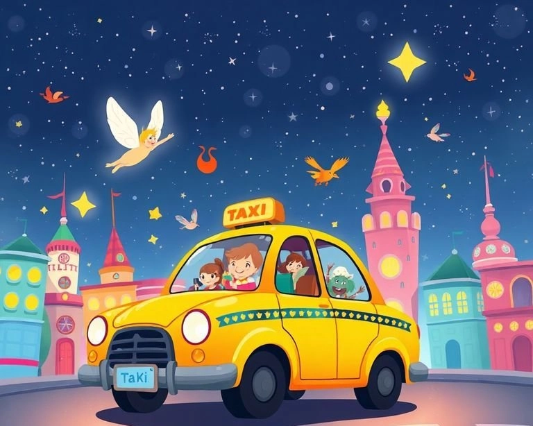 Peri Ülkesi: Taksi Şoförü'nün Mucizelerle Dolu Yolculuğu Masalı Peri Ülkesi: Taksi Şoförü'nün Mucizelerle Dolu Yolculuğu Masalı