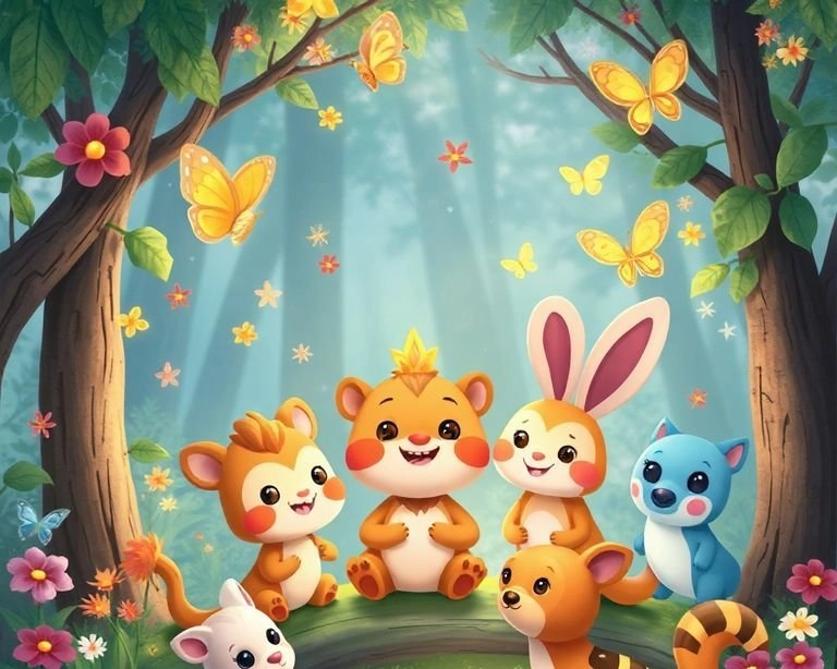 Porsuk ve Arkadaşları Masalı